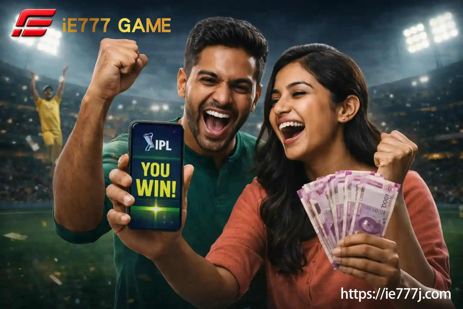 Indian cricket viewers following an IPL match on mobile